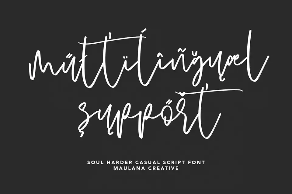 Soul Harder Font