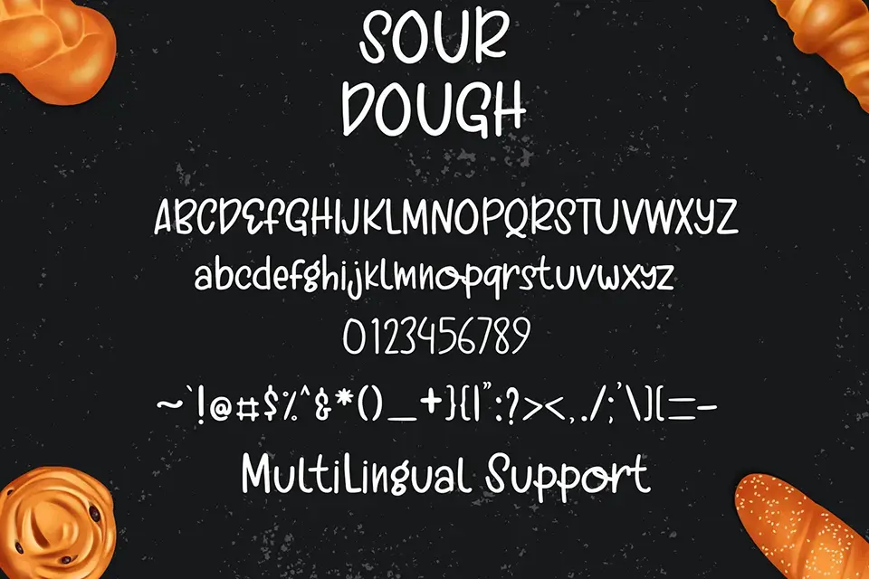 Sour Dough Font