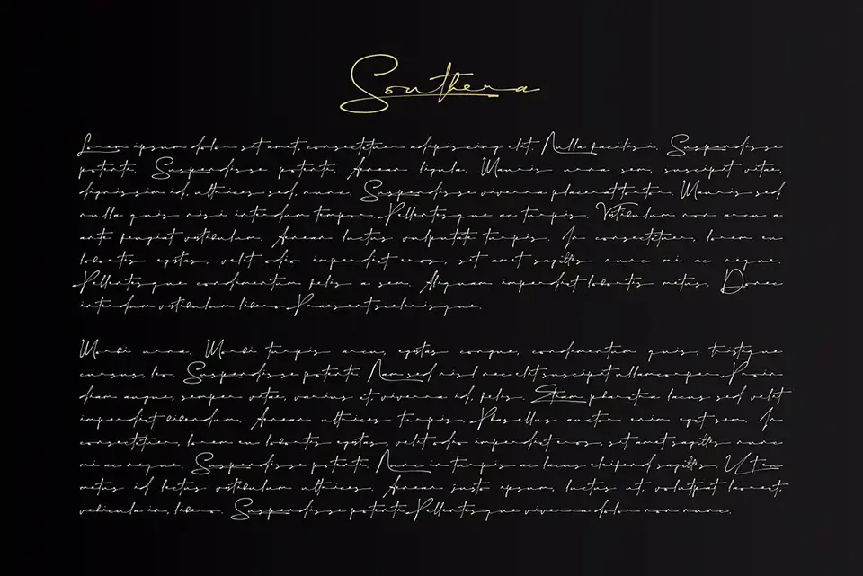 Southera Font