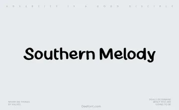 Southern Melody Font