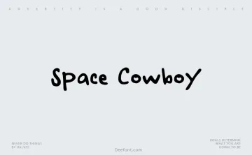Space Cowboy Font