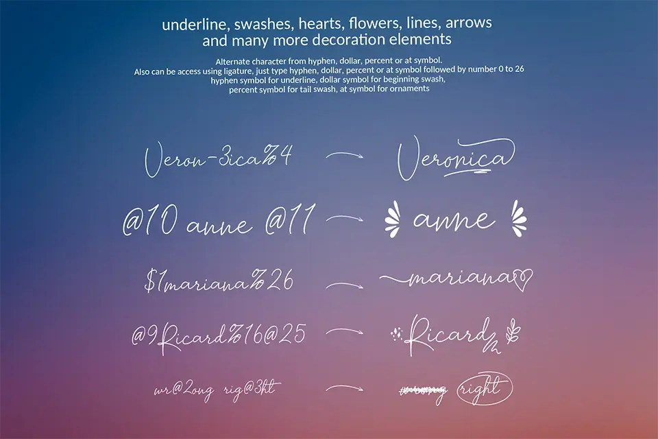 Sparkling Horizon Font