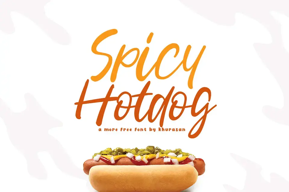 Spicy Hotdog Font