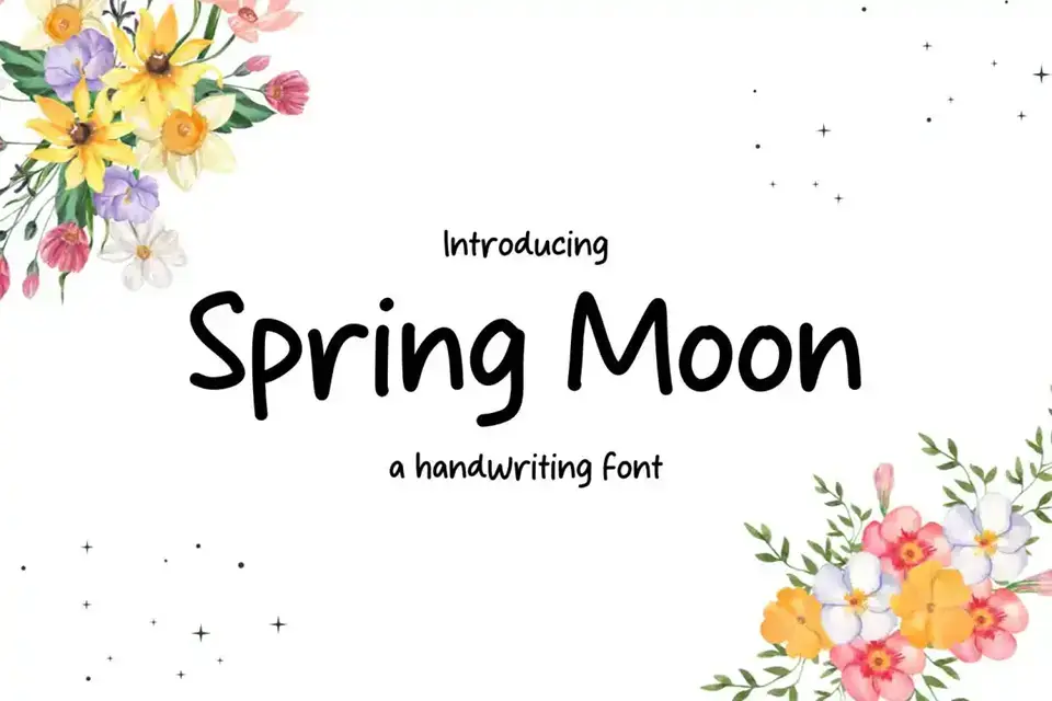 Spring Moon Font