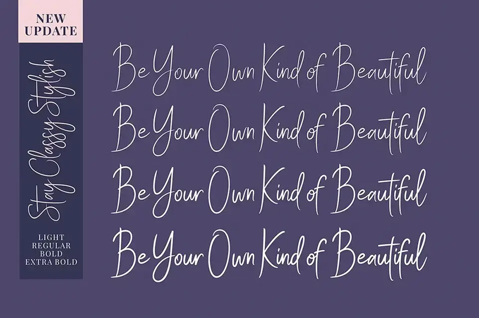 Stay Classy SLDT Font