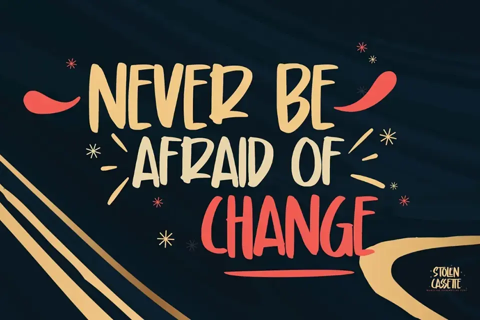 Stolen Cassette Font