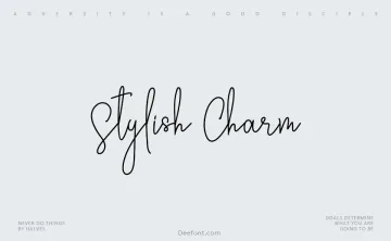 Stylish Charm Font