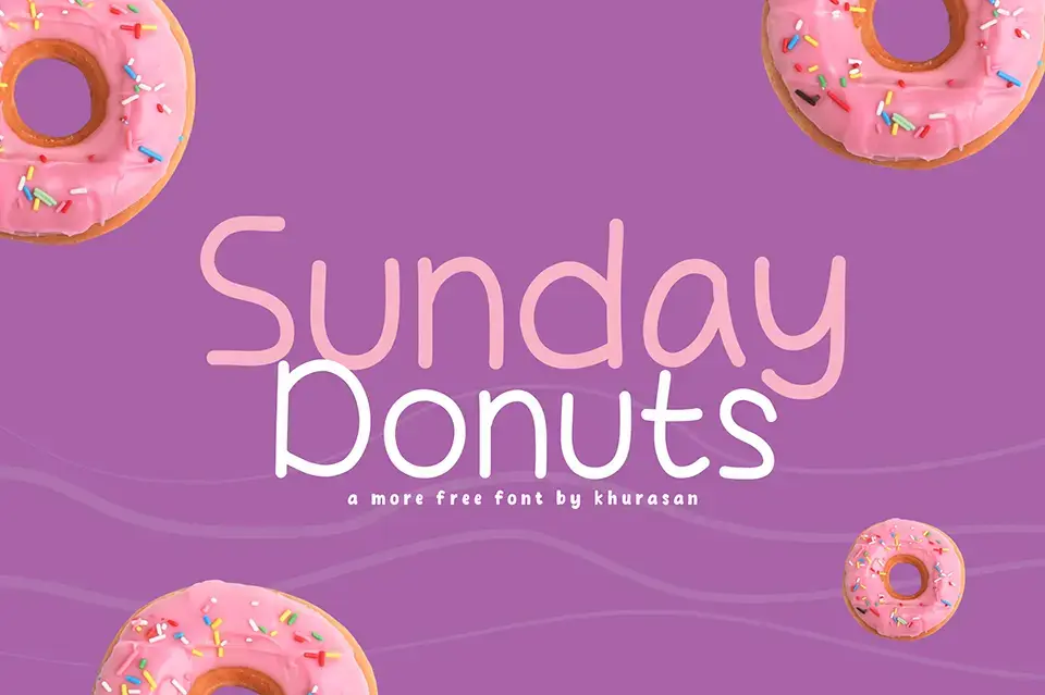 Sunday Donuts Font