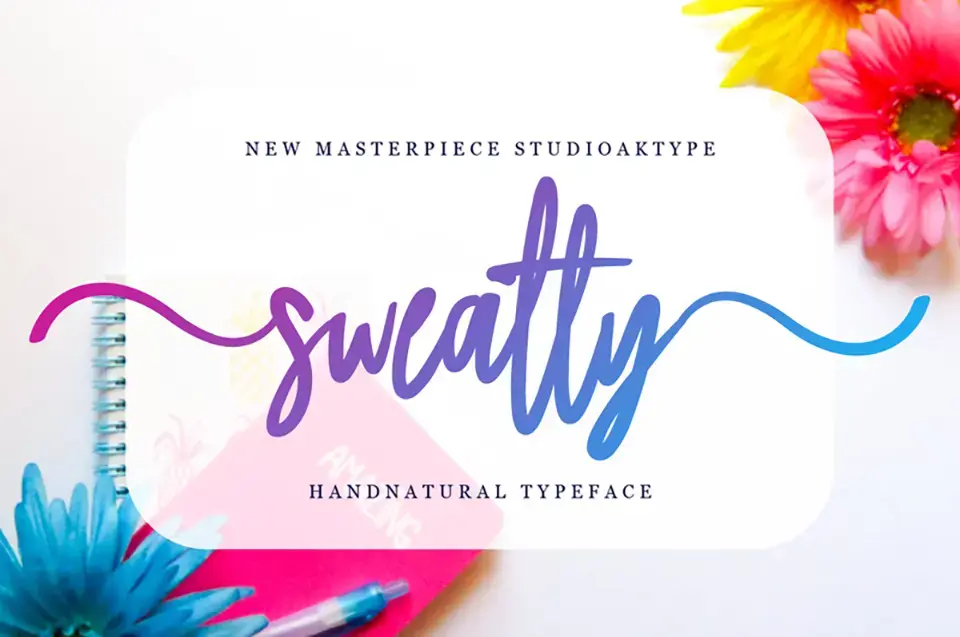 Sweatty Font