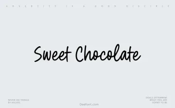 Sweet Chocolate Font