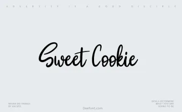 Sweet Cookie Font