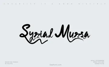 Syrial Mursa Font