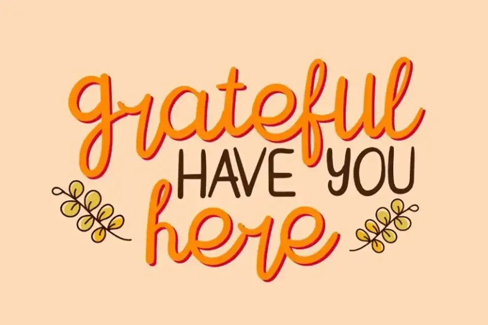 Thankful Sunday Font