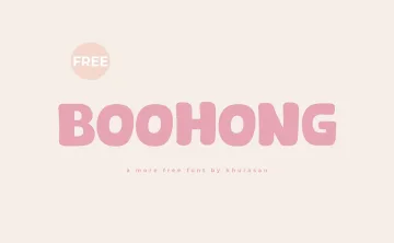 Boohong Font
