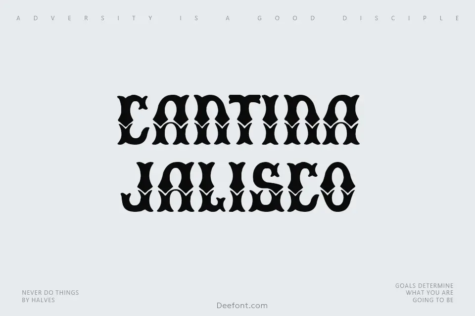 Cantina Jalisco Font