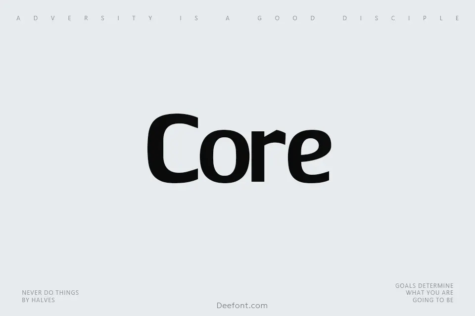 Core Font