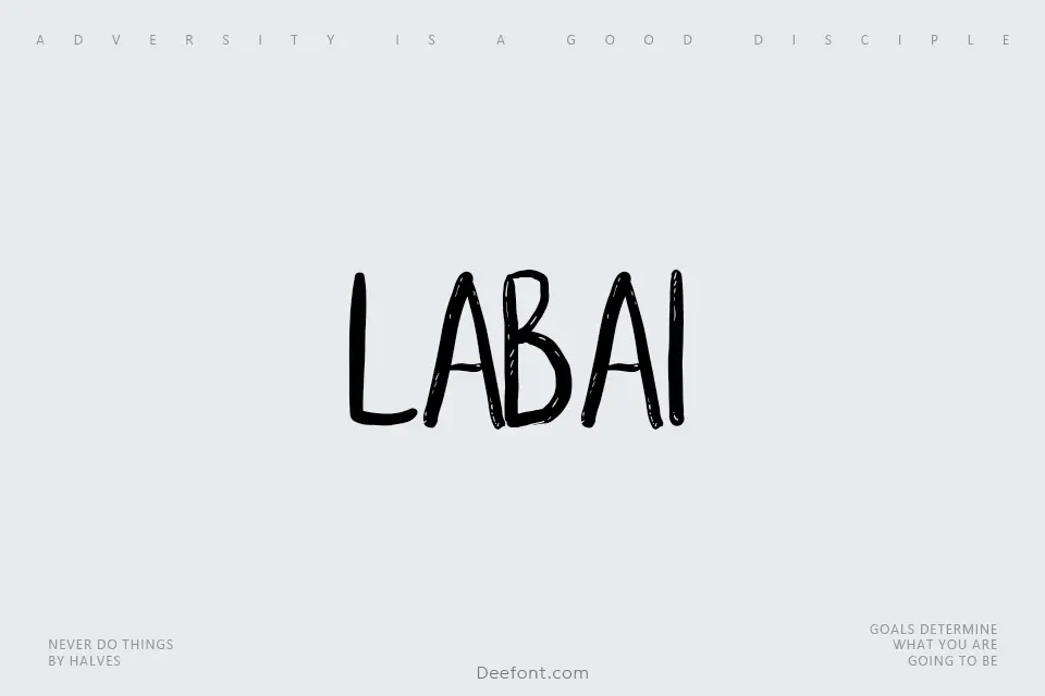 Labai Font
