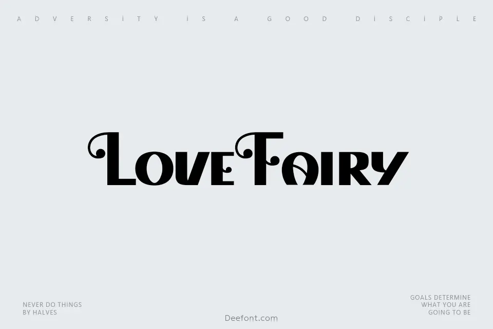 Love Fairy Font