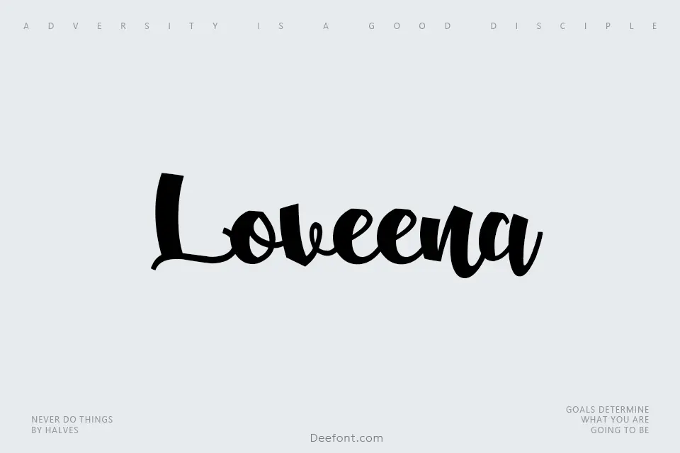 Loveena Font