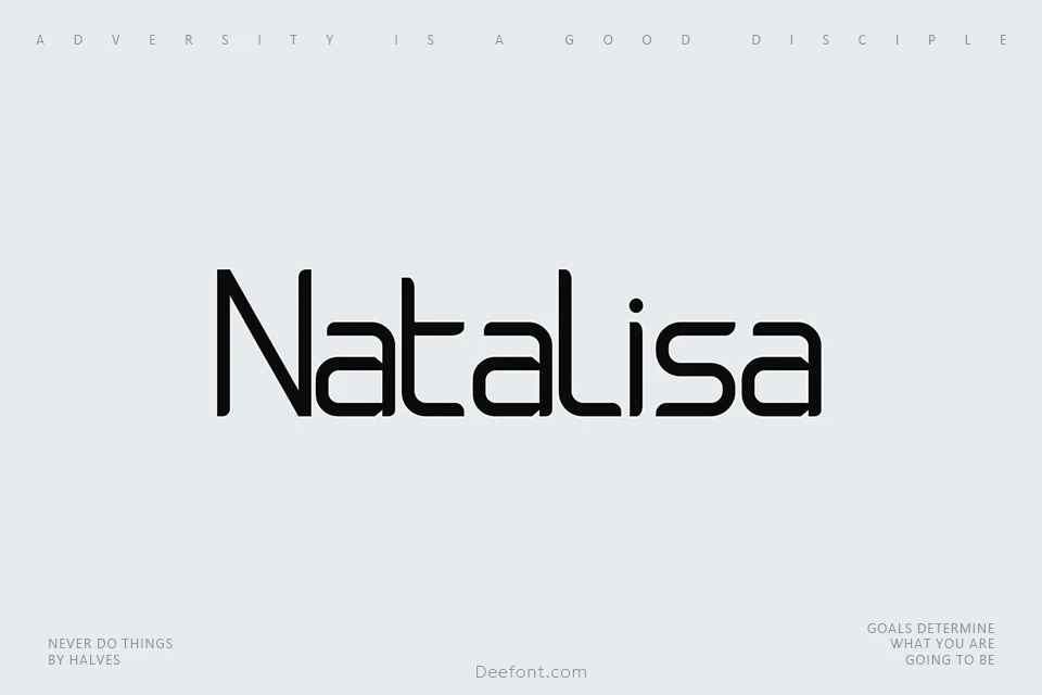 Natalisa Font Family