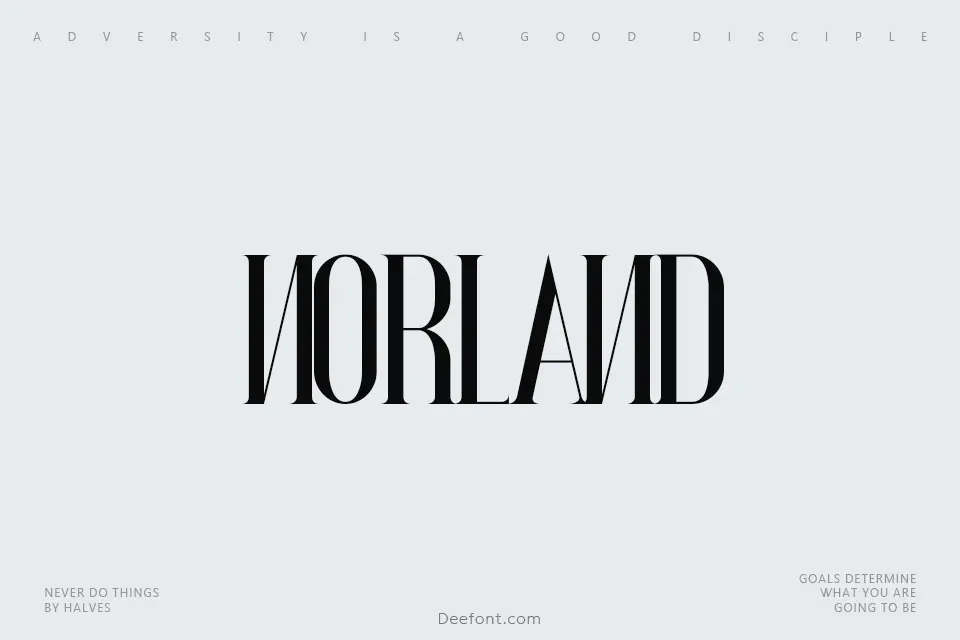 Norland Font